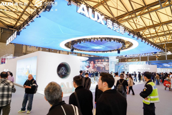 空调AWE2025展现AI科技落地智慧家居场景PG麻将胡了免费试玩模拟器智能家居新时代奥克斯(图2)